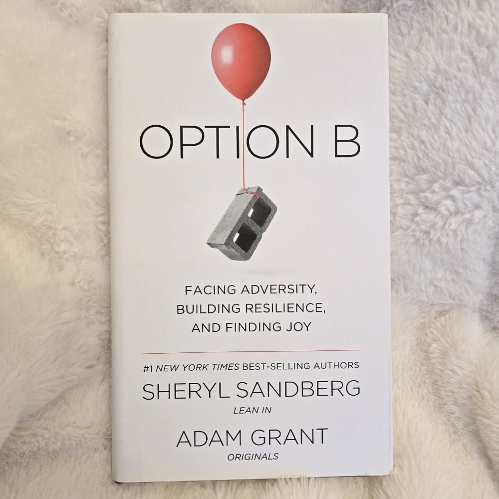 ❤️2/$20❤️Option B by Sheryl Sandberg‎ and Adam Grant Hardcover